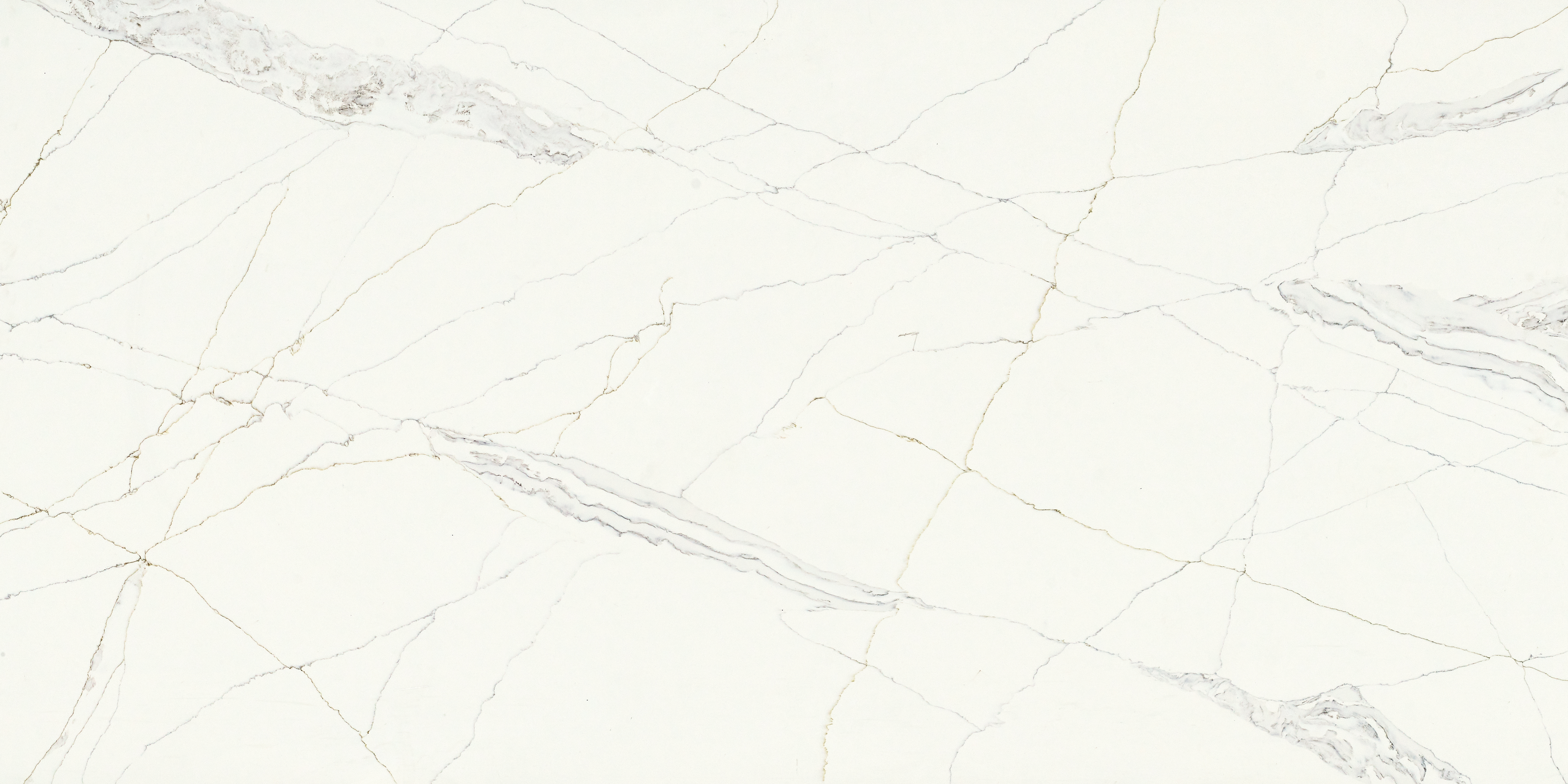 Engineered Quartz FG605 Calacatta Mysitc for Countertops , Vanity , Prefab , Tiles , Walls 